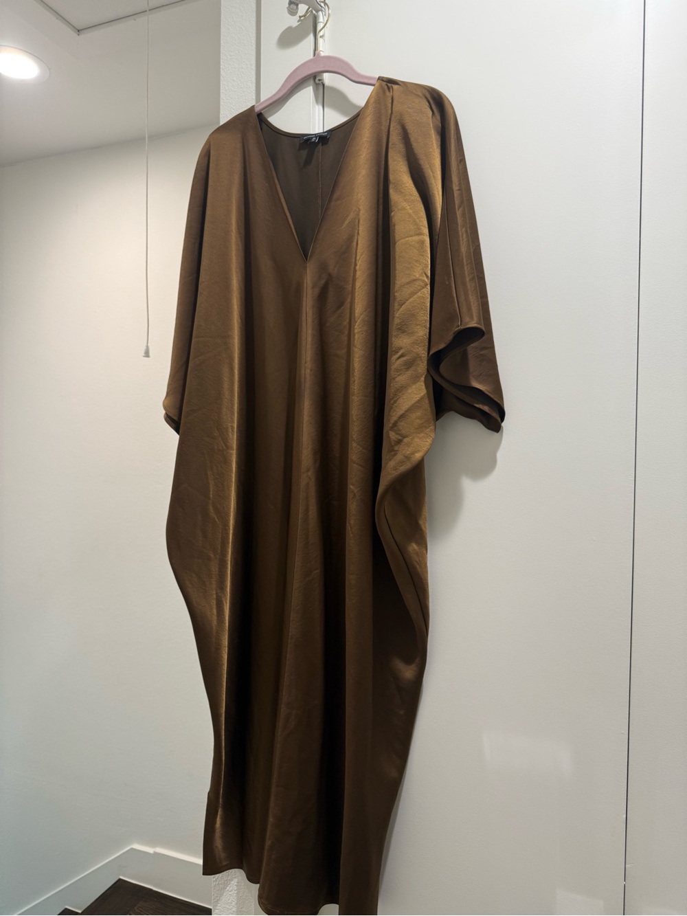 Universal Standard Brown V-Neck Dress